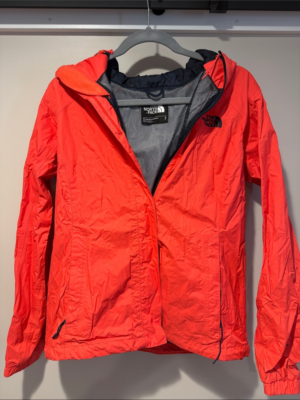 The North Face Women's Coral Red Hooded Jacket